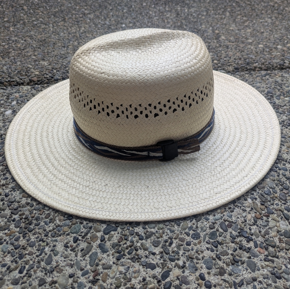 San Francisco Hat Riverz Optimo Techstraw Panama Hat. Small